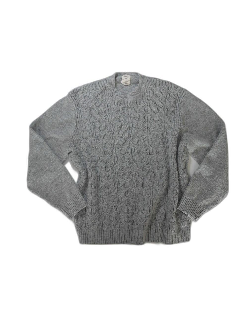 Mark & Spencer Gray Sweater Size 2XL